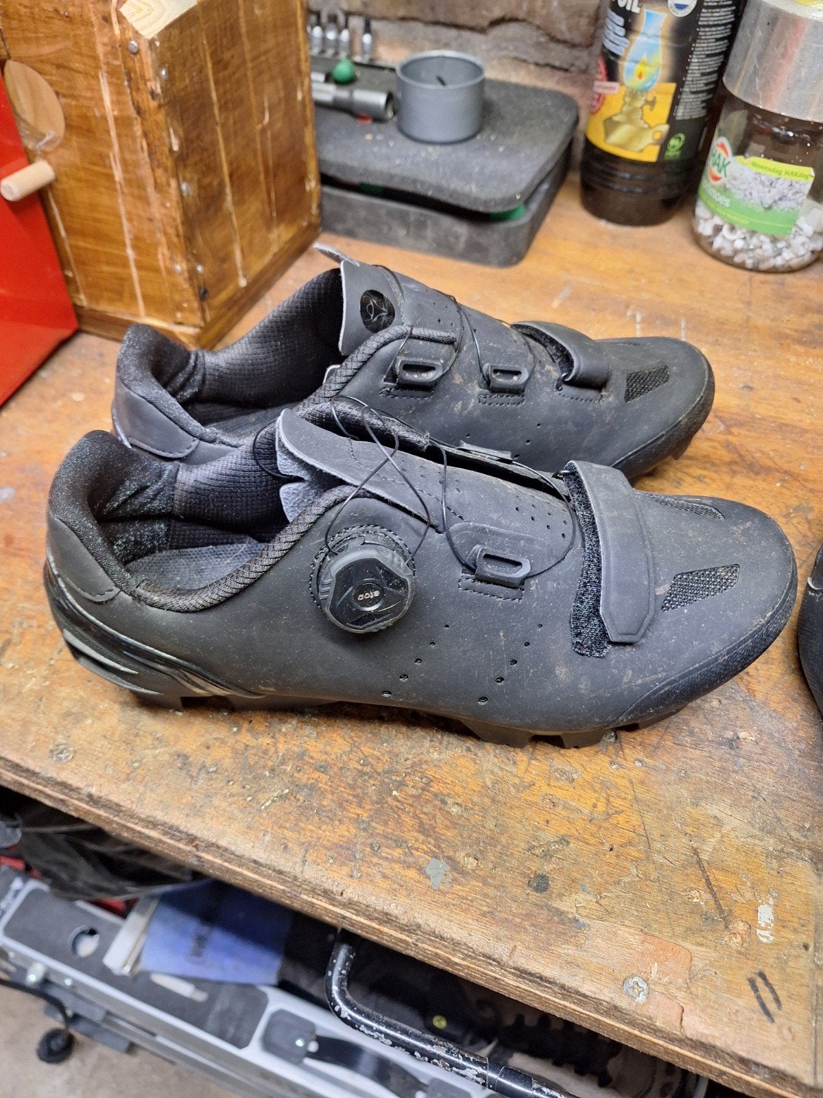 gebruikte en nieuwe mountainbike schoenen, Fietsen en Brommers, Fietsaccessoires | Fietskleding, Ophalen of Verzenden, Overige maten