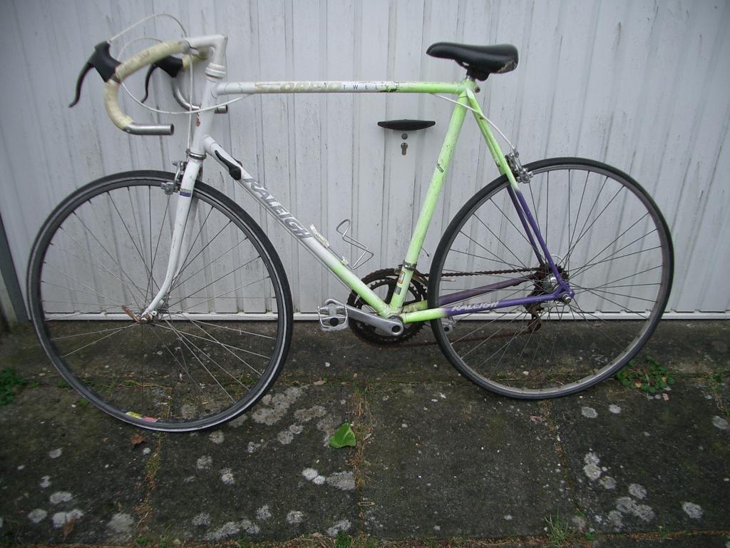 racefiets fiets racen sport conditie raleigh index frankrijk, Gebruikt, Aluminium, 65 cm of meer, Ophalen