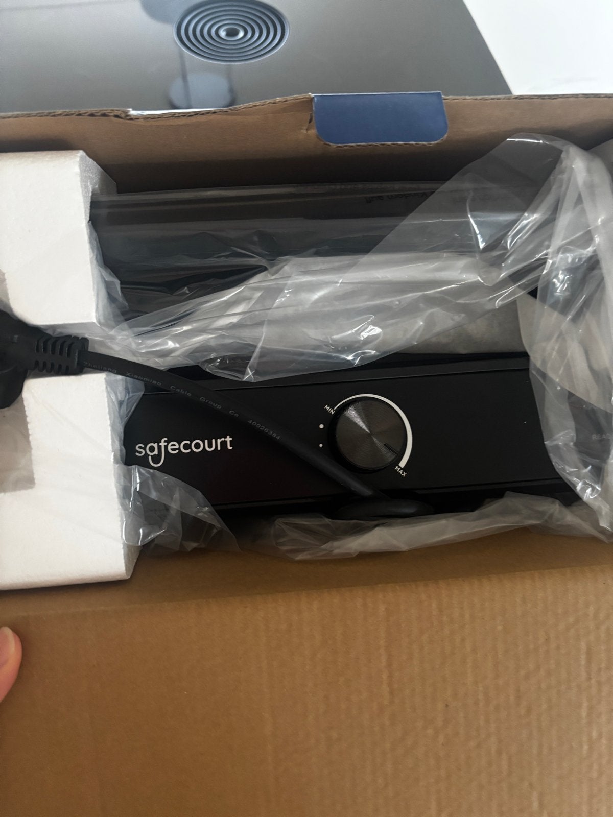 Contactgrill Safecourt - Nieuw en Ongeopend, Witgoed en Apparatuur, Ophalen of Verzenden, Nieuw