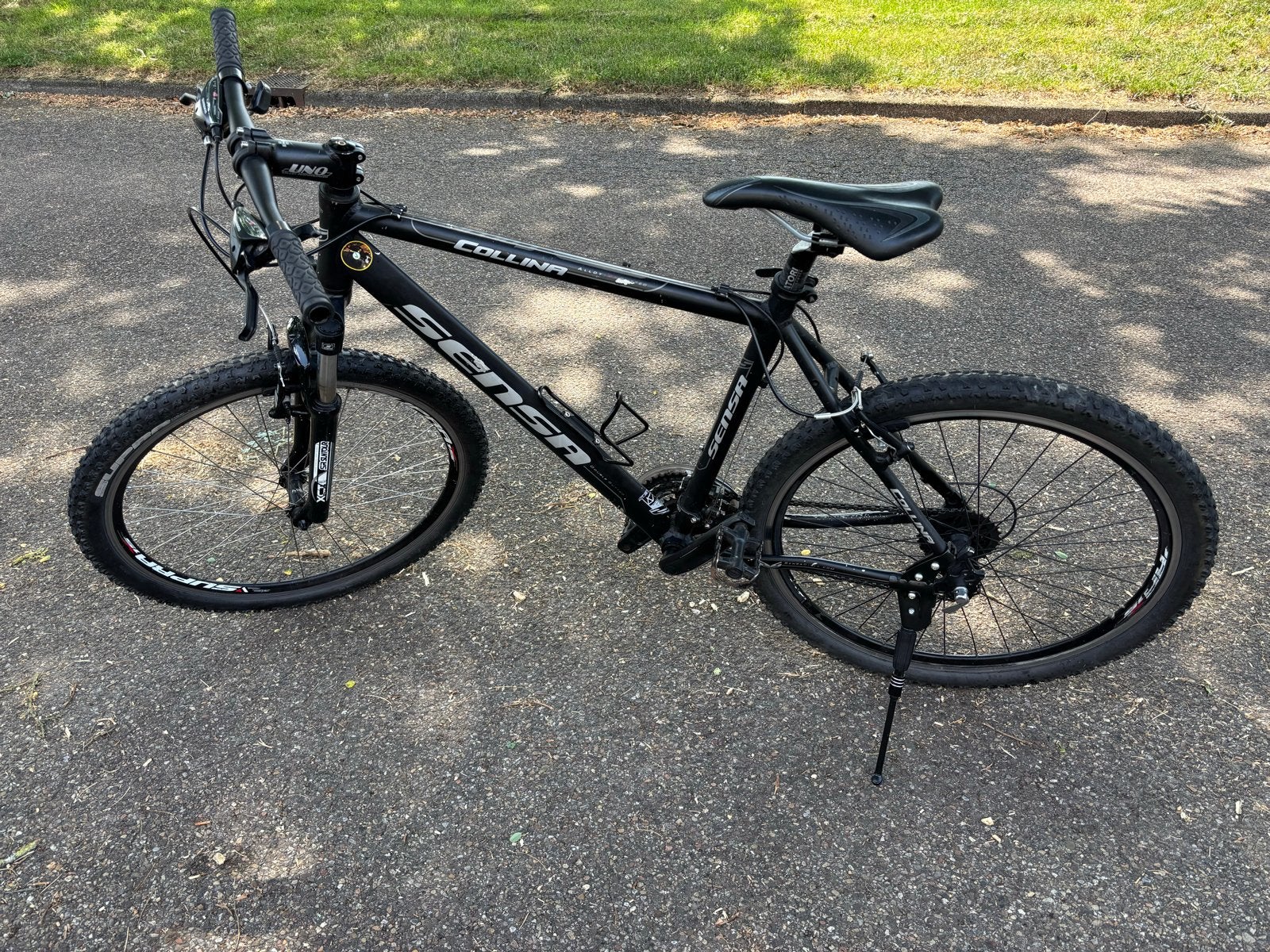 Sensa Collina Mountainbike - Zwart, zo goed als nieuw, Fietsen en Brommers, Fietsen | Mountainbikes en ATB, Hardtail, Zo goed als nieuw