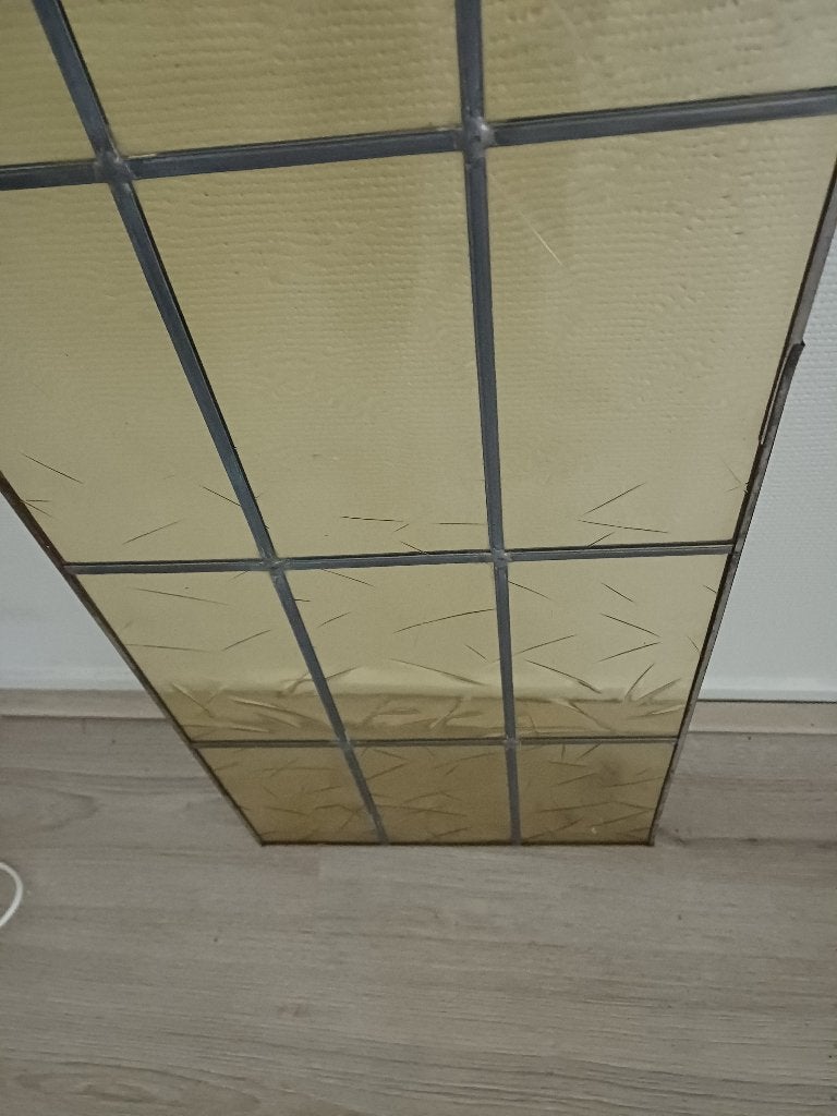 Glas in lood 2 stuks voor 70 euro, Ophalen, Gebruikt, Overige typen, 120 tot 160 cm