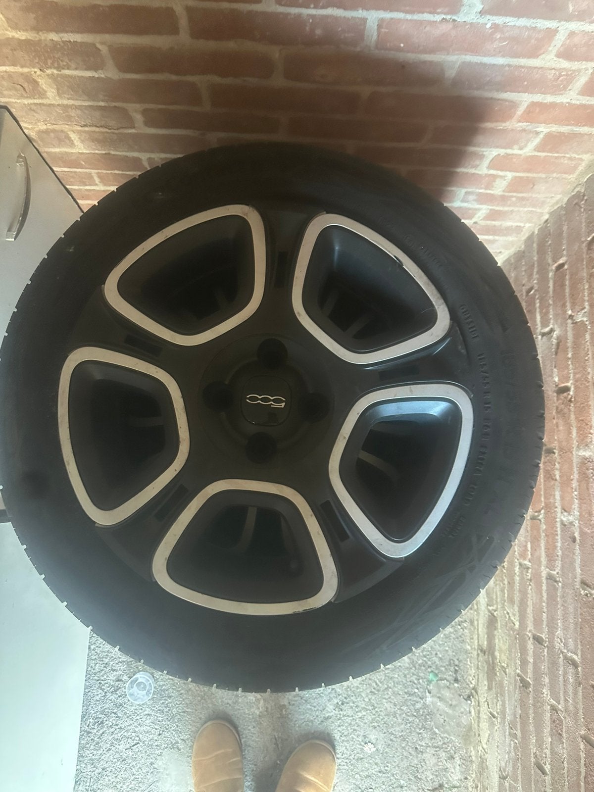 Velgen fiat 500 2022 plus model 3 stuks, Ophalen of Verzenden, Nieuw, Zomerbanden