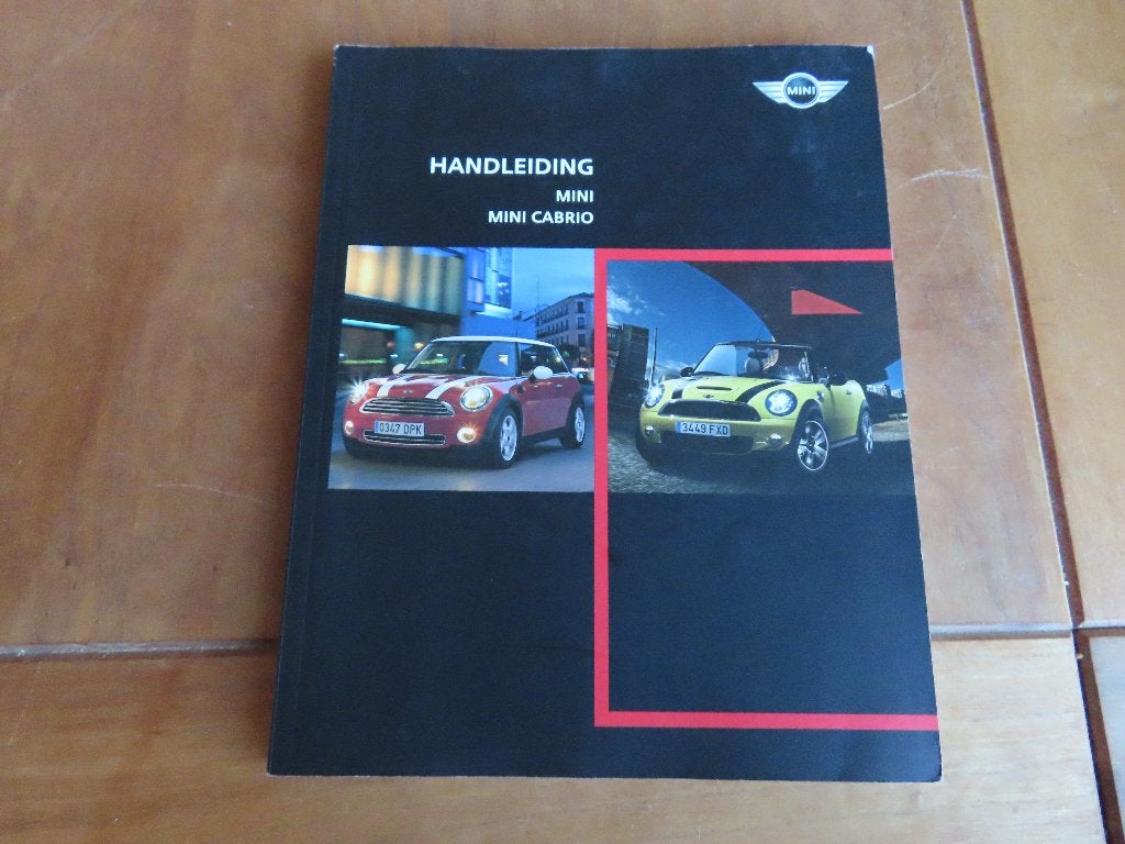 Instructieboek Mini, Mini Cabrio 2009, alle types, 168 blz, Ophalen of Verzenden