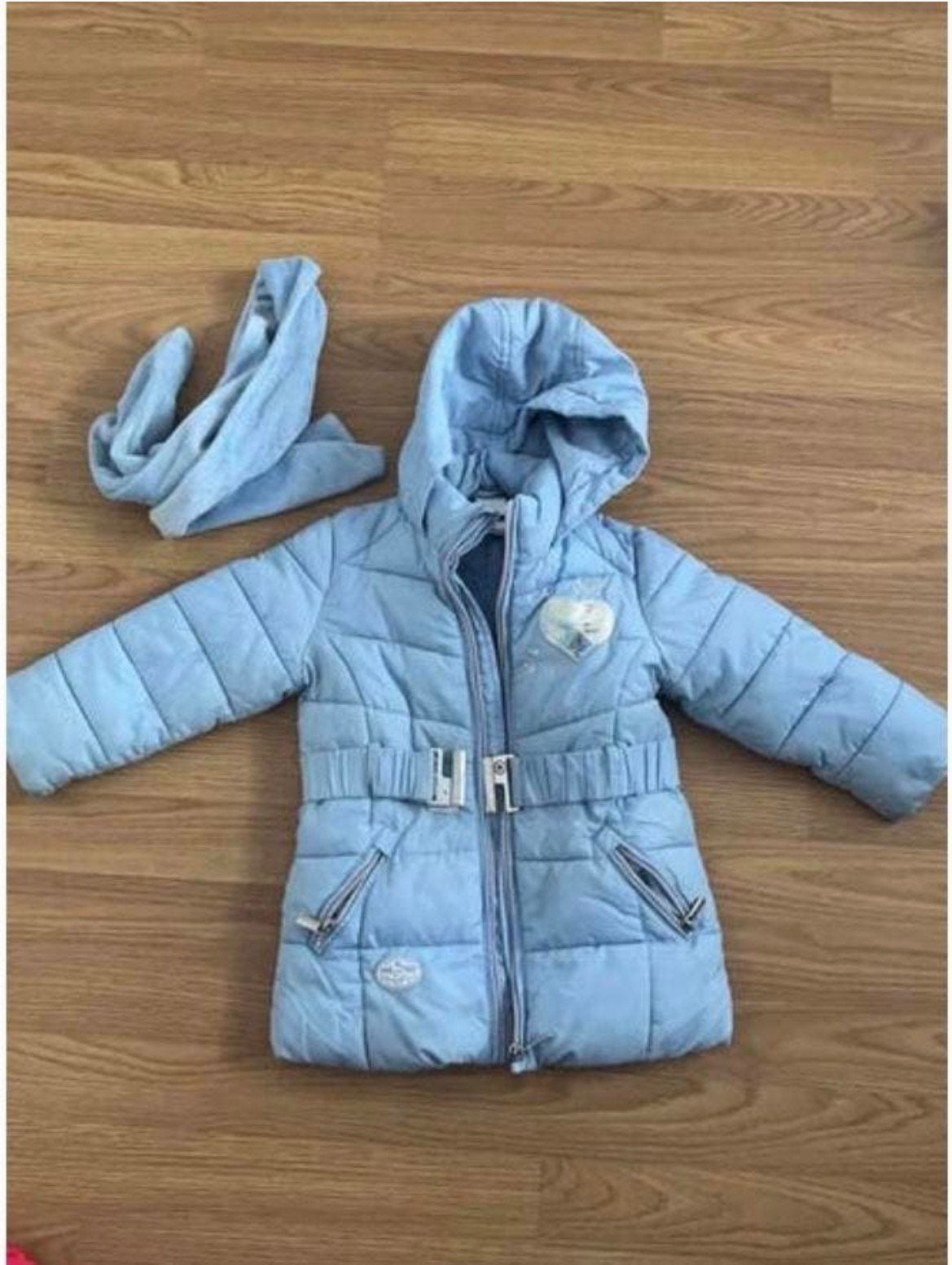 Winterjas frozen maat 92, Ophalen of Verzenden, Zo goed als nieuw, Meisje, Jas