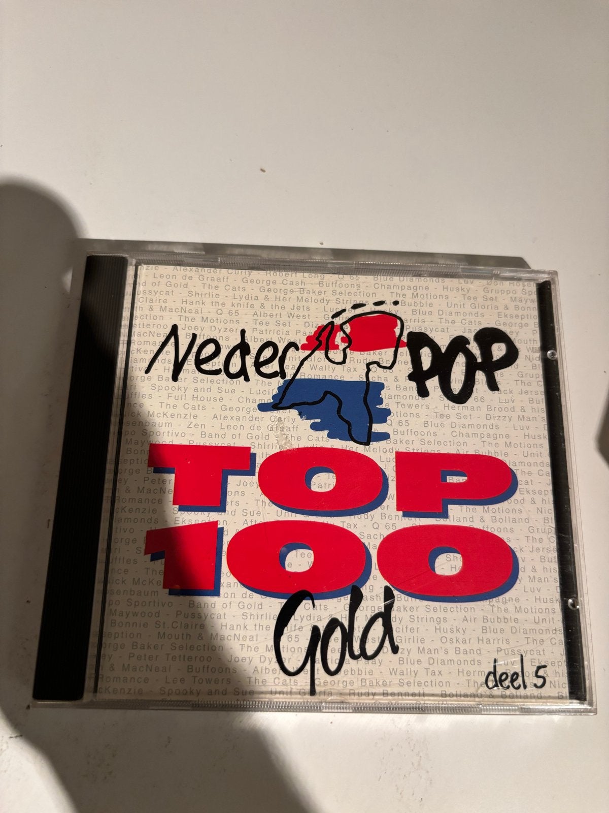Nederpop Top 100 Gold deel 5 CD - Diverse Artiesten, Gebruikt, Pop, Ophalen of Verzenden, Verzamelalbum