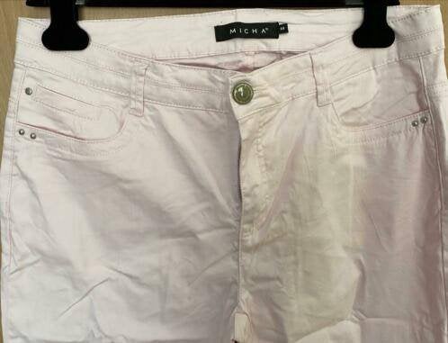 Micha pantalon maat 44 NIEUW [DM], Kleding | Dames, Maat 42/44 (L), Nieuw, Ophalen of Verzenden, Roze