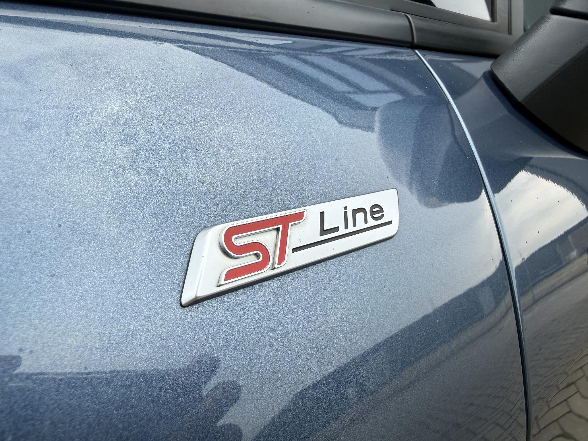 Ford Fiesta 1.0 EcoBoost ST-Line Navigatie Apple CarPl, Auto's, Ford, Gebruikt, 580 kg, Blauw, 49 €/maand