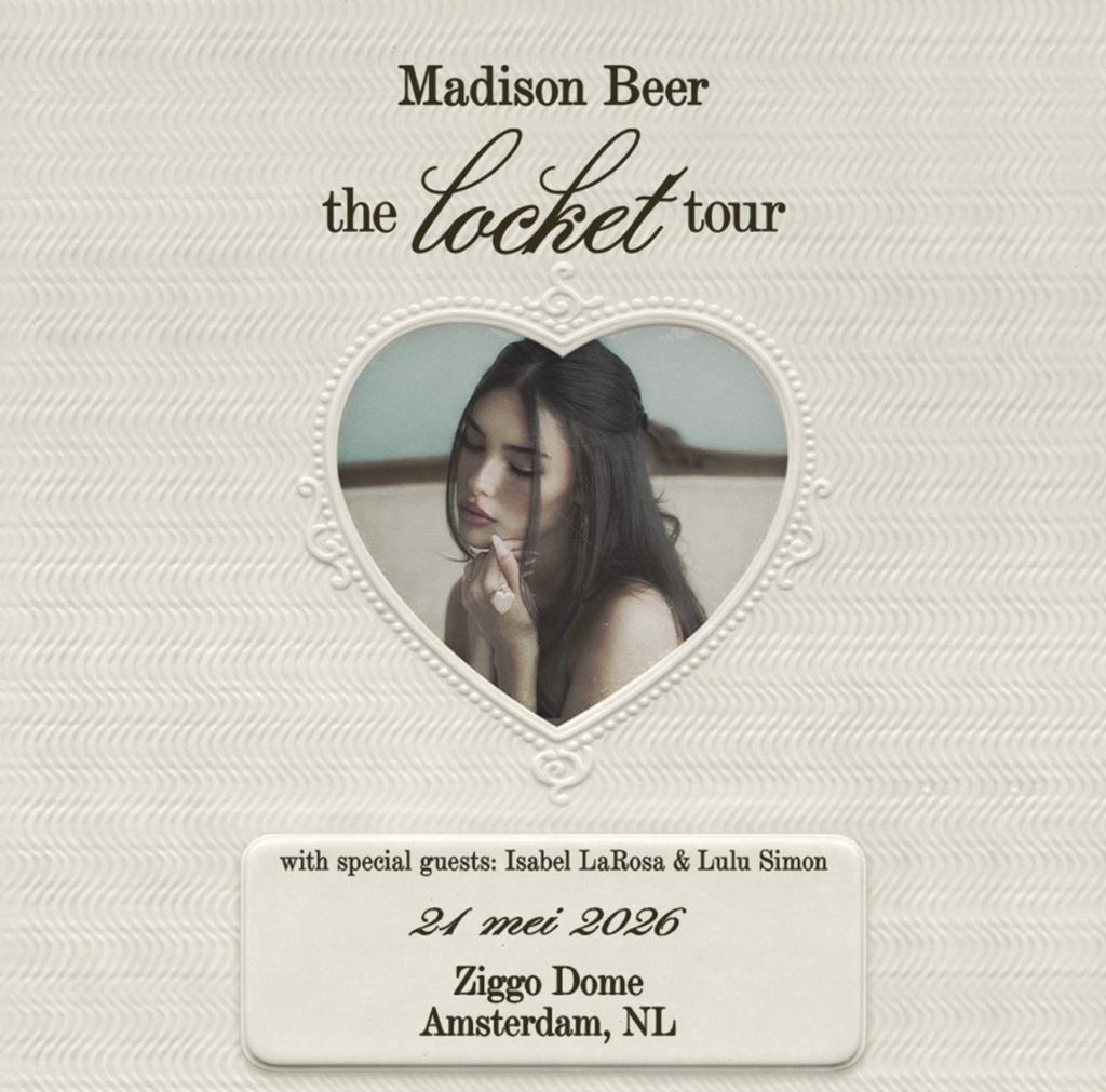 4x staanplaatsen Madison Beer 21 mei Ziggo Dome Amsterdam, Tickets en Kaartjes, Concerten | Pop, Drie personen of meer, Mei
