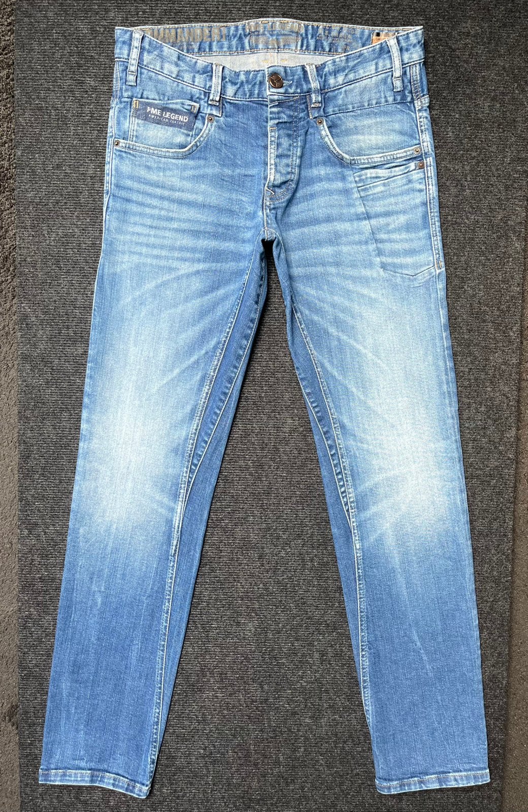 PME Legend Commander stretch jeans 31/32 (Z.G.A.N.), Ophalen of Verzenden, Zo goed als nieuw, Blauw, W32 (confectie 46) of kleiner