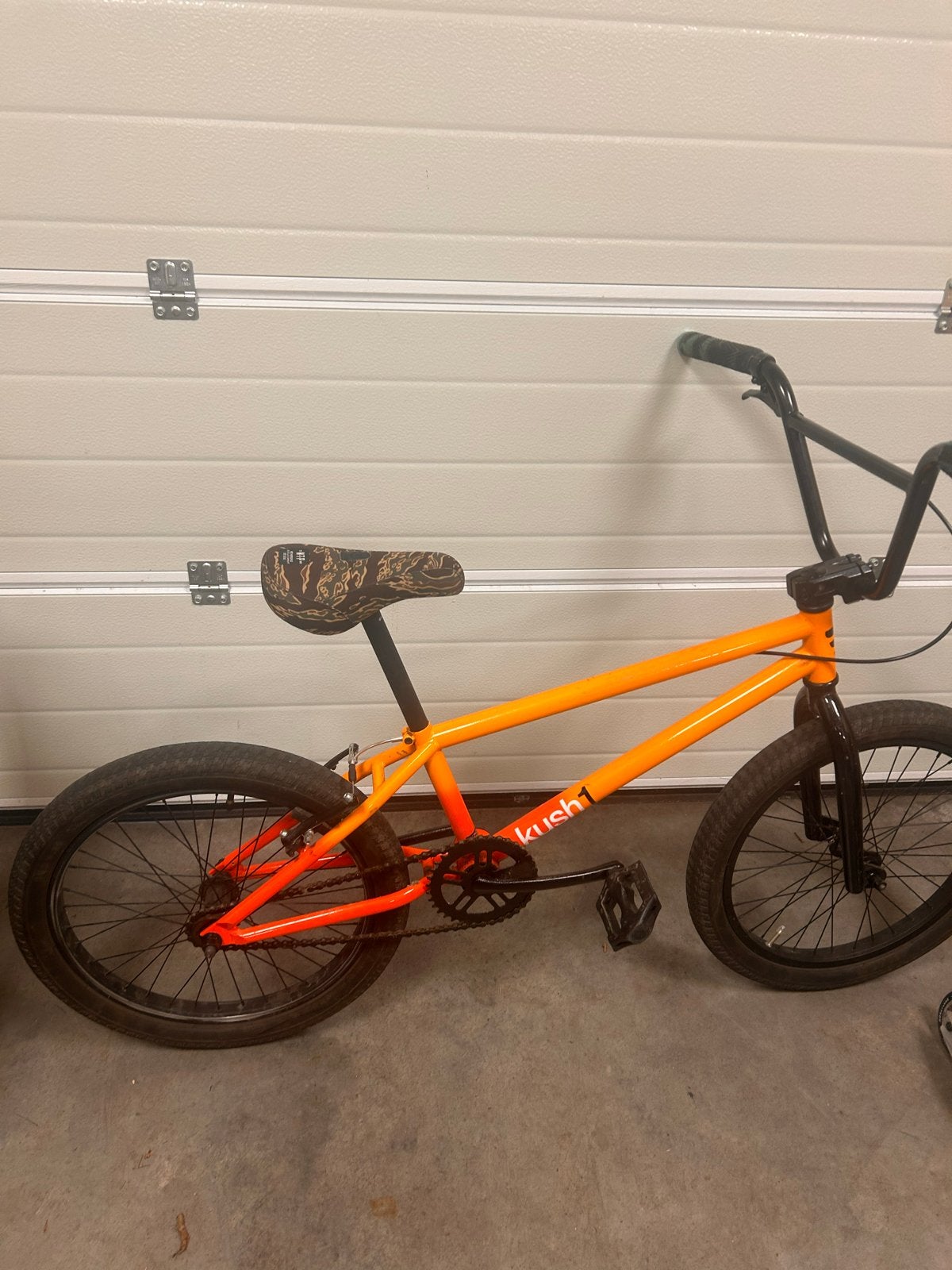 BMX Kush 1 Mafia Bike met custom zadel en  handvatten, Staal, Velgrem, Ophalen of Verzenden, 16 tot 20 inch