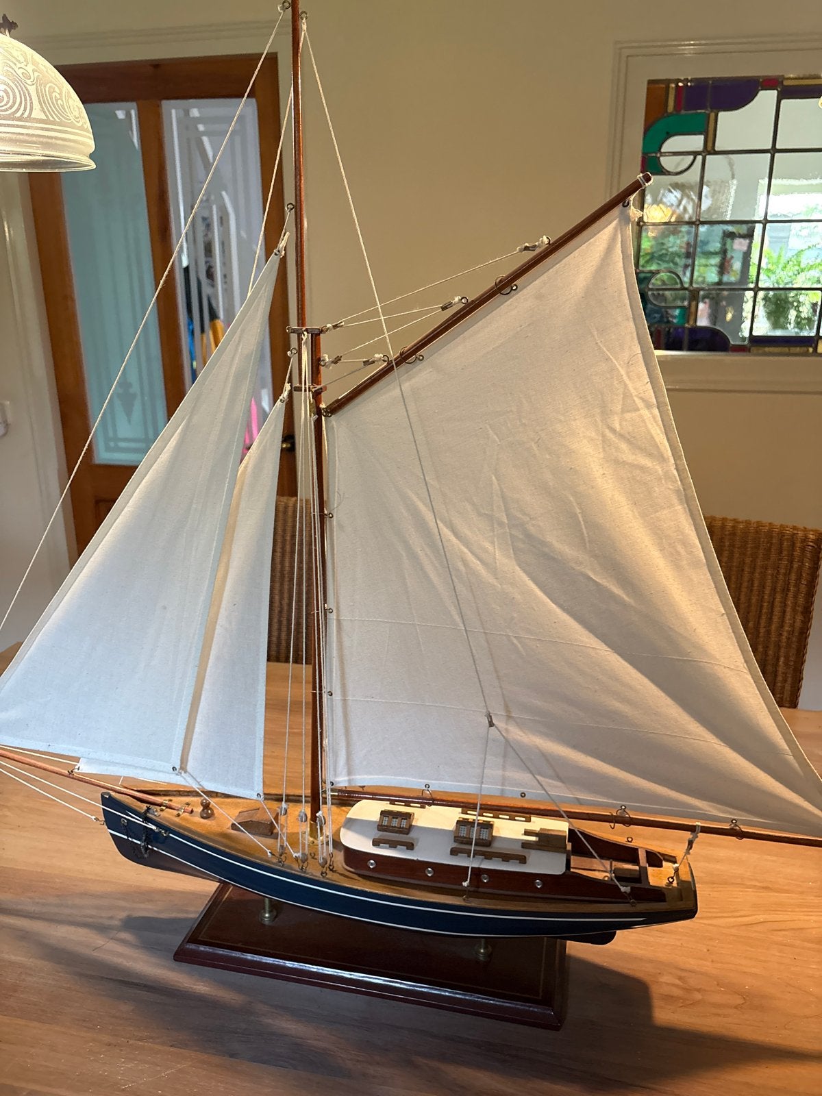 Prachtig gedetailleerd scheepsmodel - Zeilboot, Ophalen, Gebruikt, Groter dan 1:32, Overige merken