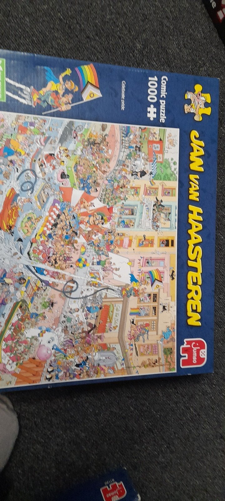 Jan van Haasteren  - Diverse Thema's (1000/950 stukjes, Ophalen, 500 t/m 1500 stukjes, Gebruikt, Legpuzzel