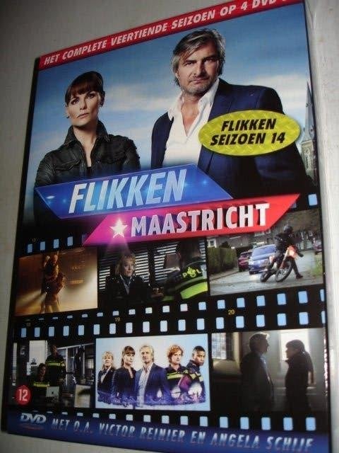 Flikken Maastricht- Seizoen 14- BOXSET- 4-DVD- (NIEUW), Cd's en Dvd's, Alle leeftijden, Verzenden, Nieuw in verpakking, Drama