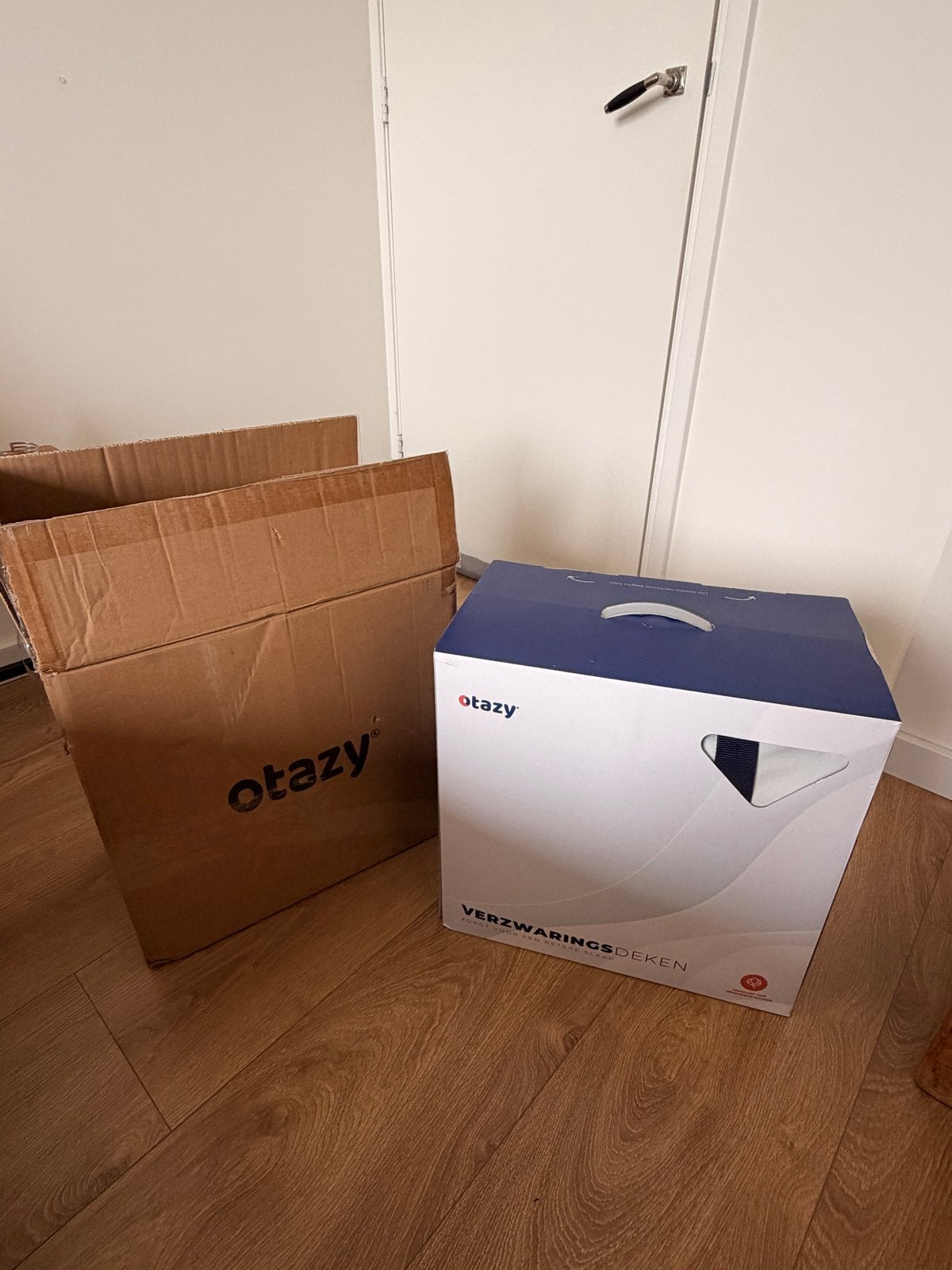 Otazy Verzwaringsdeken 13.5kg - 220x240cm, Overige merken, Jongetje of Meisje, Wit, Eenpersoonsbed
