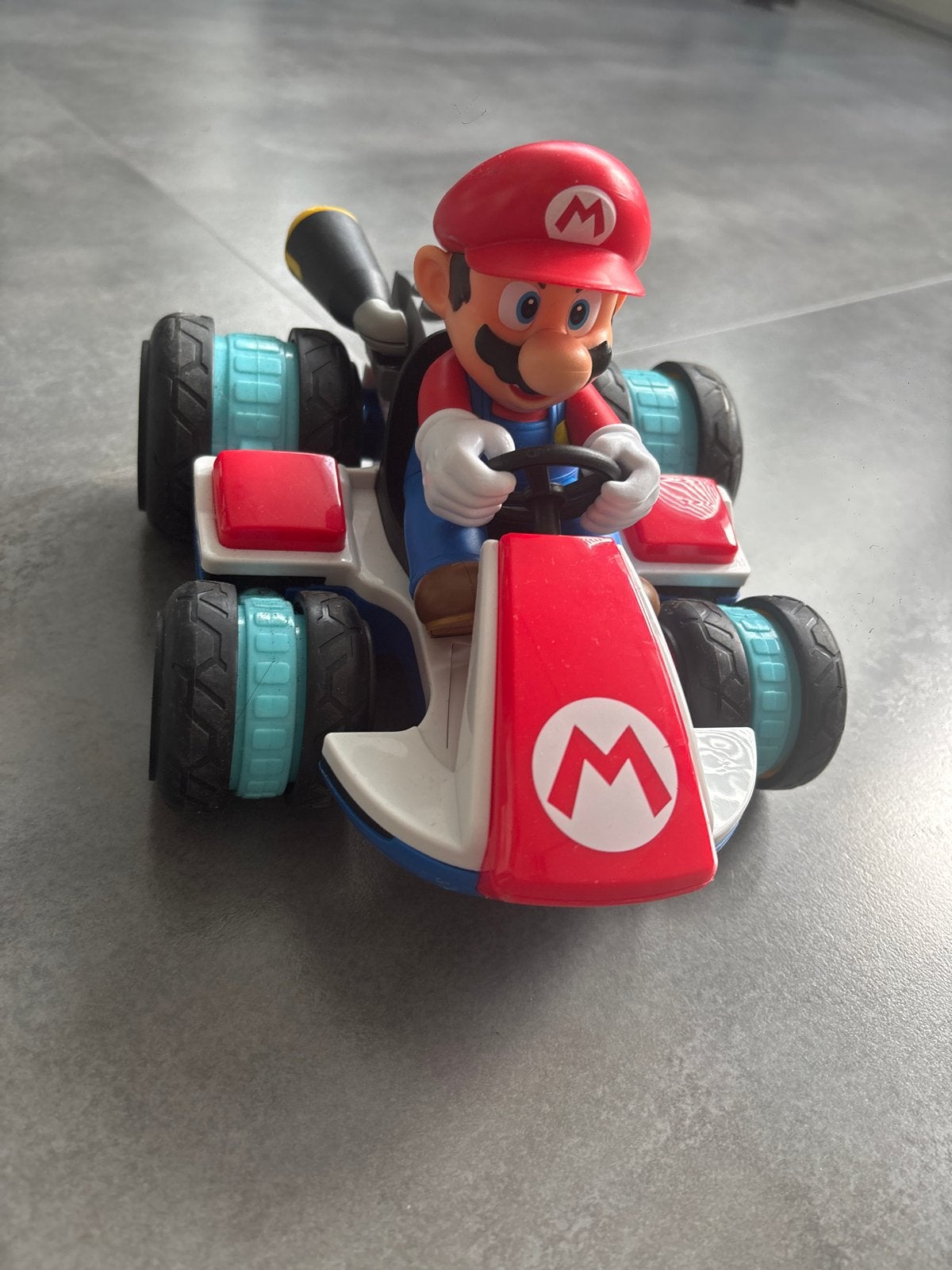 Super Mario Kart RC-auto racer, Ophalen of Verzenden, Gebruikt, Afstandsbediening