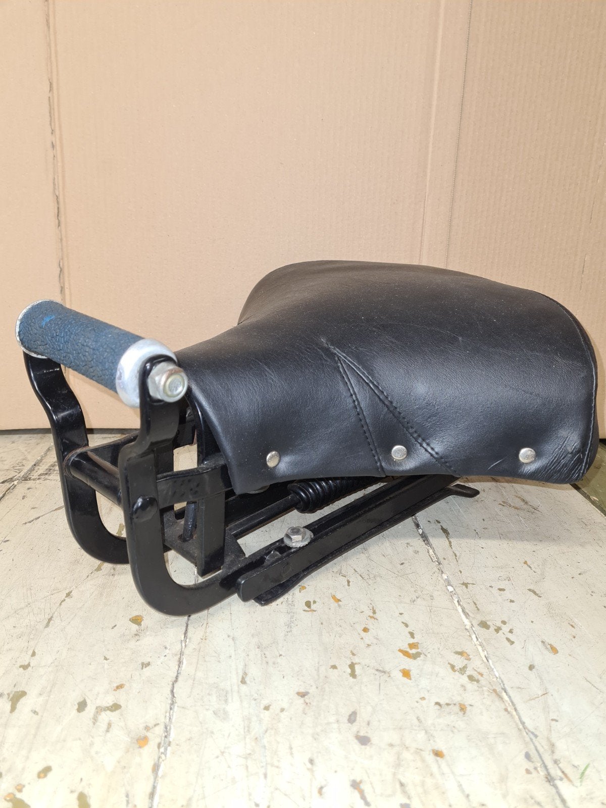 BSA Norton AJS Duo Zadel - Klassieke Motorfiets, Verzenden, Gebruikt
