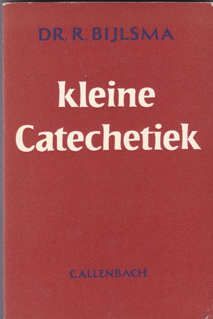 Bijlsma, Dr. R. - Kleine catechetiek, Ophalen of Verzenden, Gelezen, Bijlsma, Dr. R., Christendom | Protestants