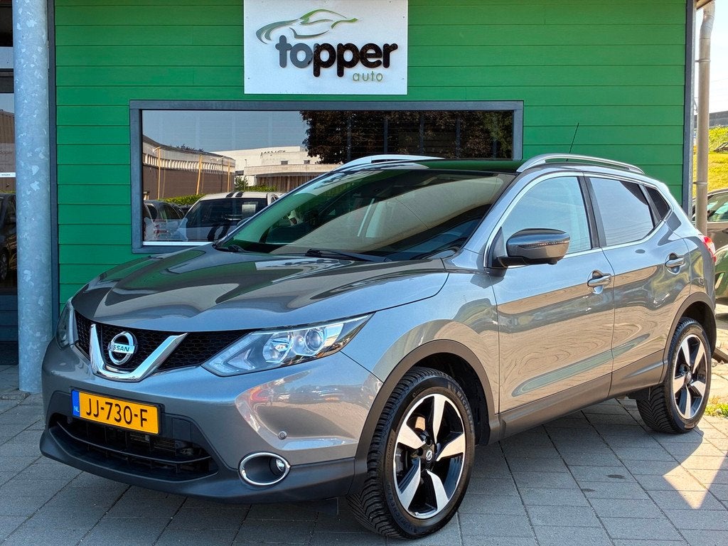 Nissan Qashqai 1.2 N-Connecta|2e Eigenaar|Automaat|Panoramad, Auto's, Nissan, Bedrijf, Te koop, Qashqai, 360° camera, ABS, Achteruitrijcamera