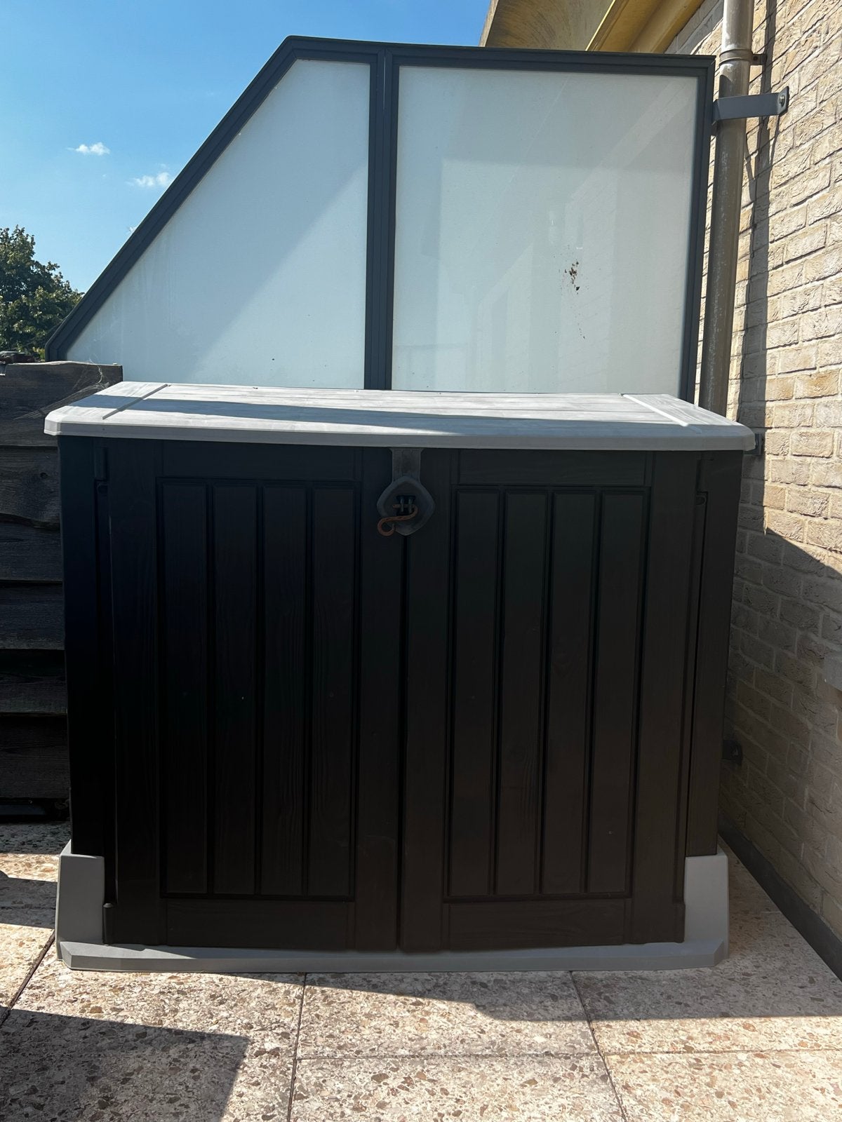 Keter Deken-/Opbergkist - 127x72x106 cm, Tuin en Terras, Ophalen, Zo goed als nieuw, Kunststof, Overige typen