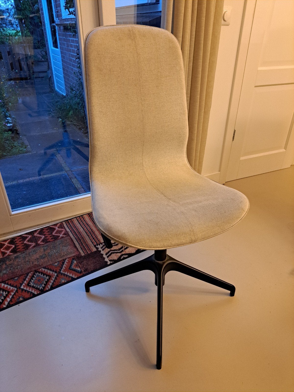 Gratis: bureaustoel ikea Langfjäll, Ophalen, Gebruikt, Beige, Bureaustoel
