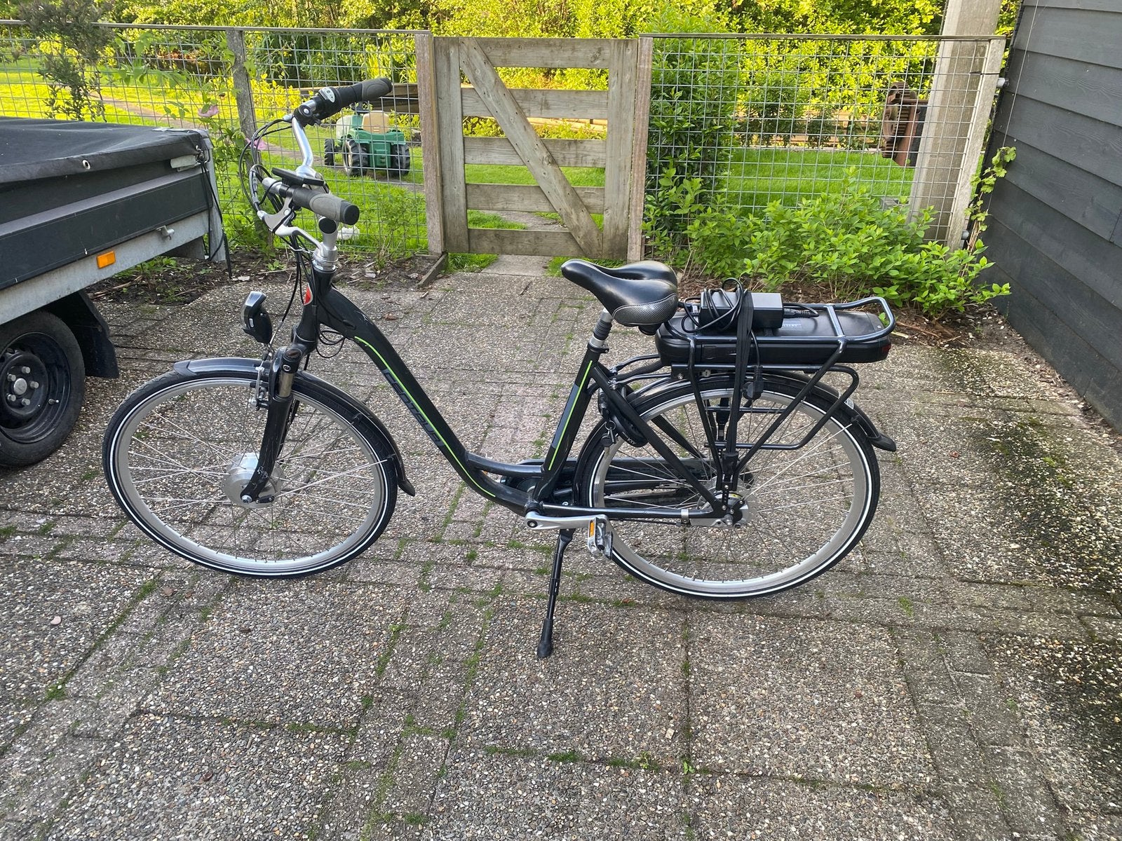 Elektrische dames fiets maar 1600 km, Fietsen en Brommers, 47 tot 50 cm, Ophalen, Zo goed als nieuw, Overige merken