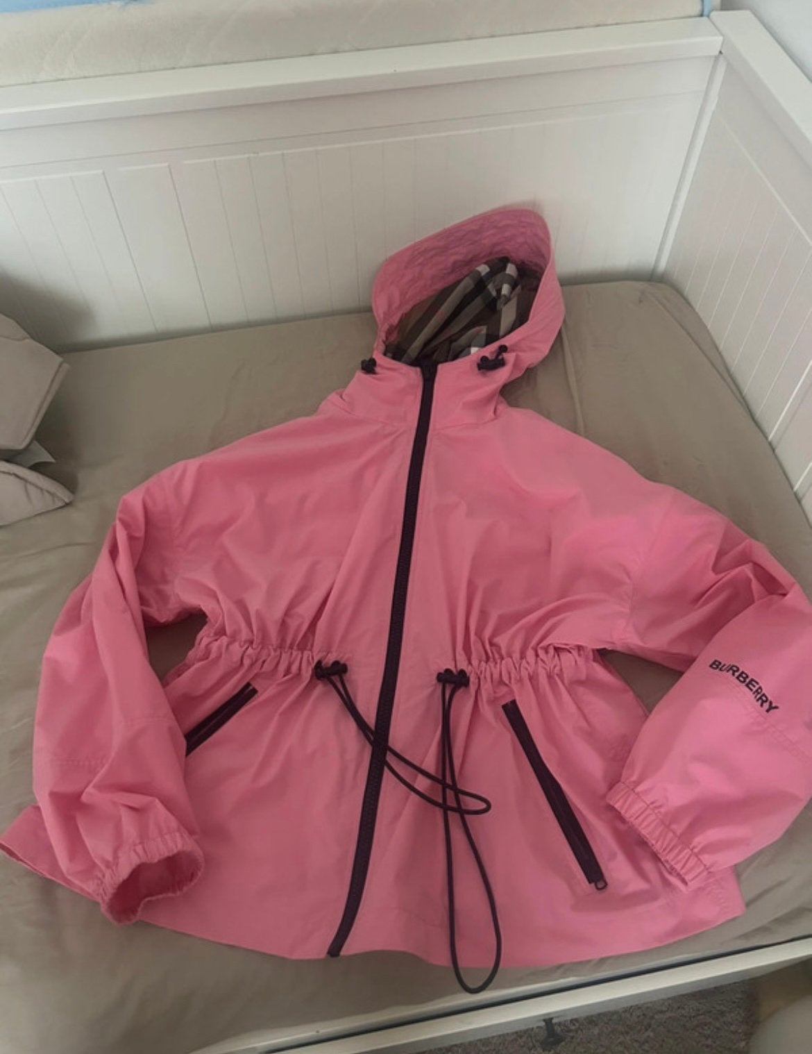 Originele Burberry jas, Ophalen of Verzenden, Zo goed als nieuw