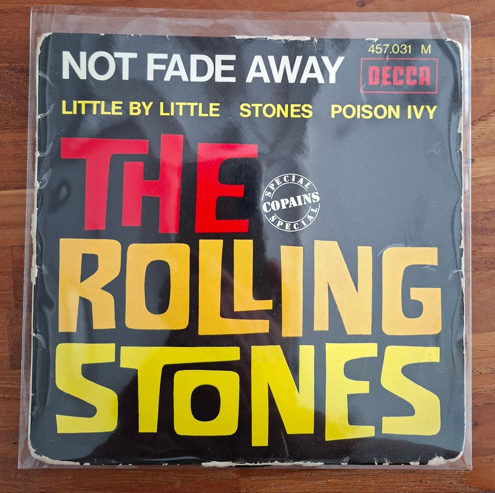 Rolling Stones  - EP  - 4 nummers - Not fade away - TOP, Gebruikt, 7 inch, Ophalen of Verzenden, EP