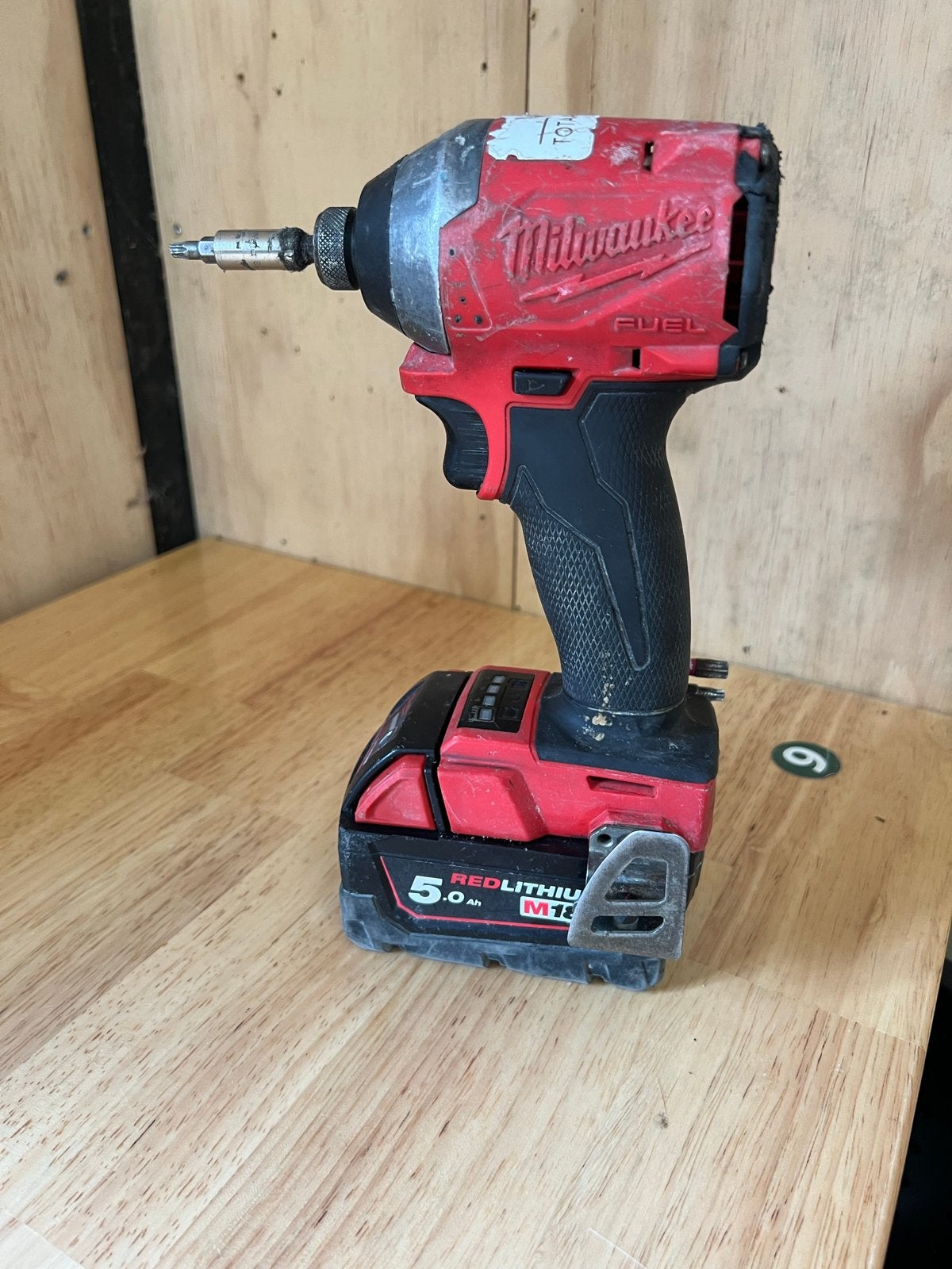 Milwaukee M18 FUEL Slagmoersleutel, Variabele snelheid, Ophalen of Verzenden, Boor- en Schroefmachine, Gebruikt