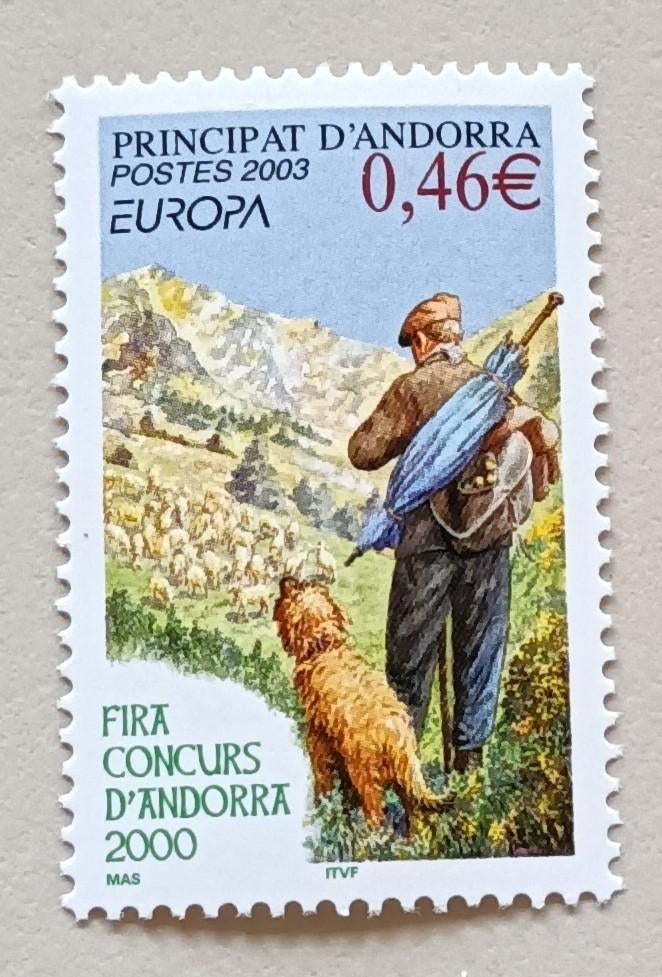 Andorra (Frans) 2003 cept mich 601, Ophalen of Verzenden, Overige landen, Postfris