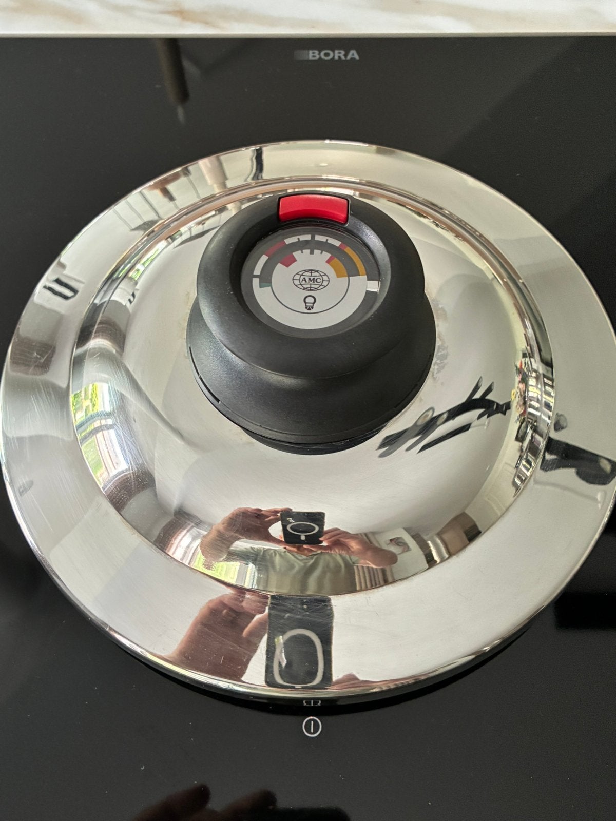 AMC SQ deksel 20 cm, Pannenset, Ophalen of Verzenden, Zo goed als nieuw, AMC