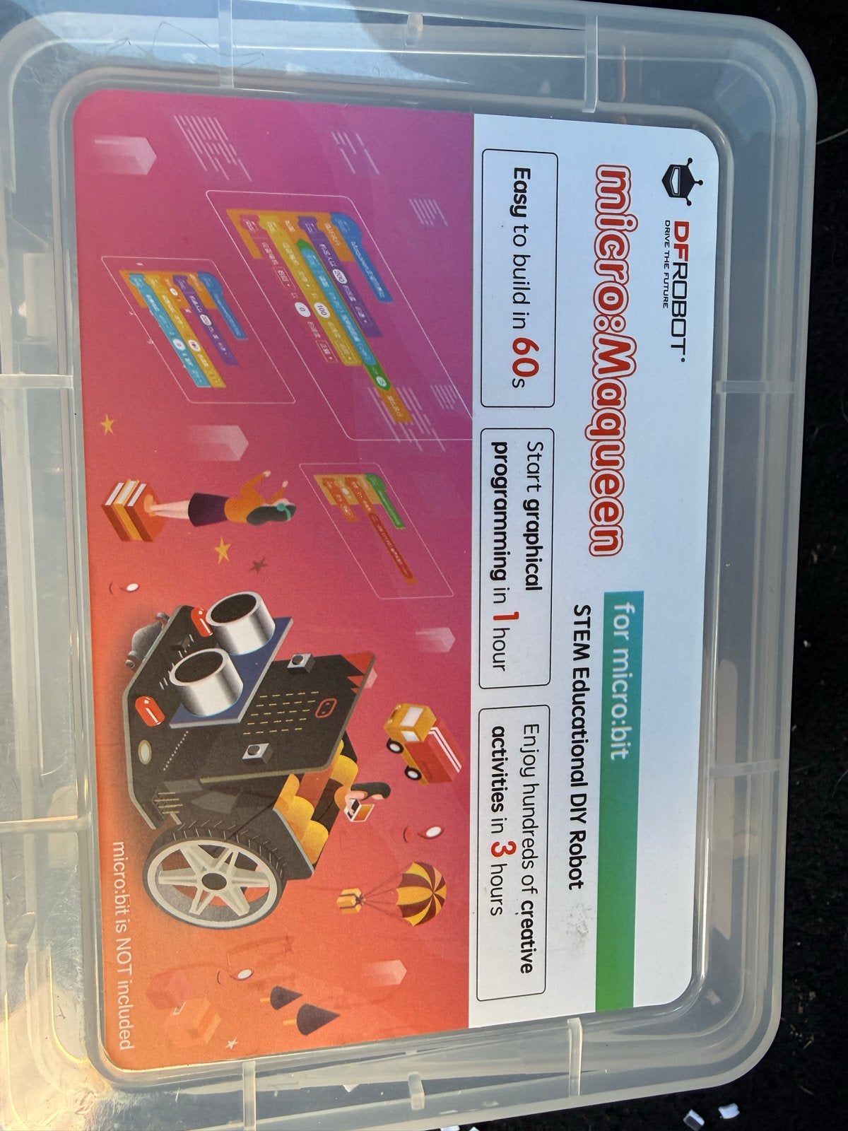 DFRobot micro:Maqueen STEM Educatieve DIY Robot, Kinderen en Baby's, Speelgoed | Educatief en Creatief, Ophalen, Gebruikt, Bouwen