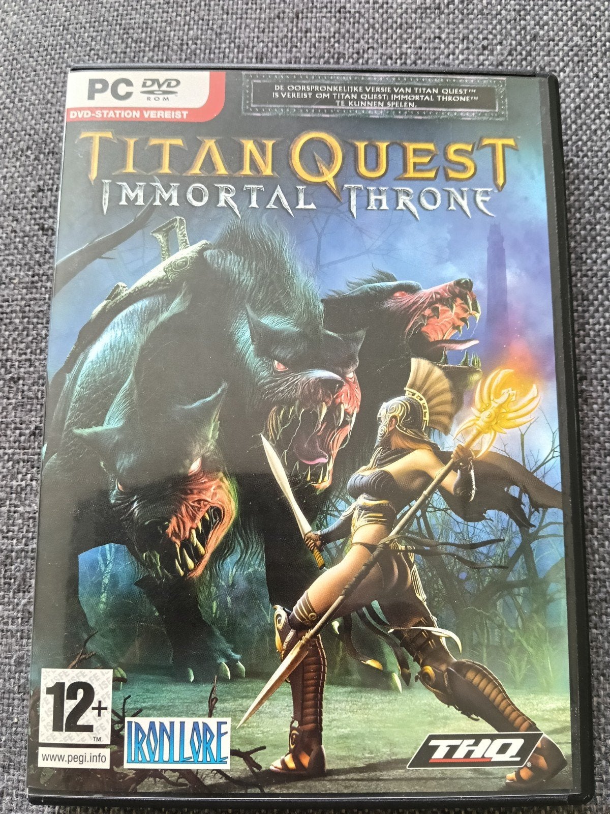 Titan quest - Immortal throne expansion, 1 speler, Ophalen of Verzenden, Zo goed als nieuw, Role Playing Game (Rpg)