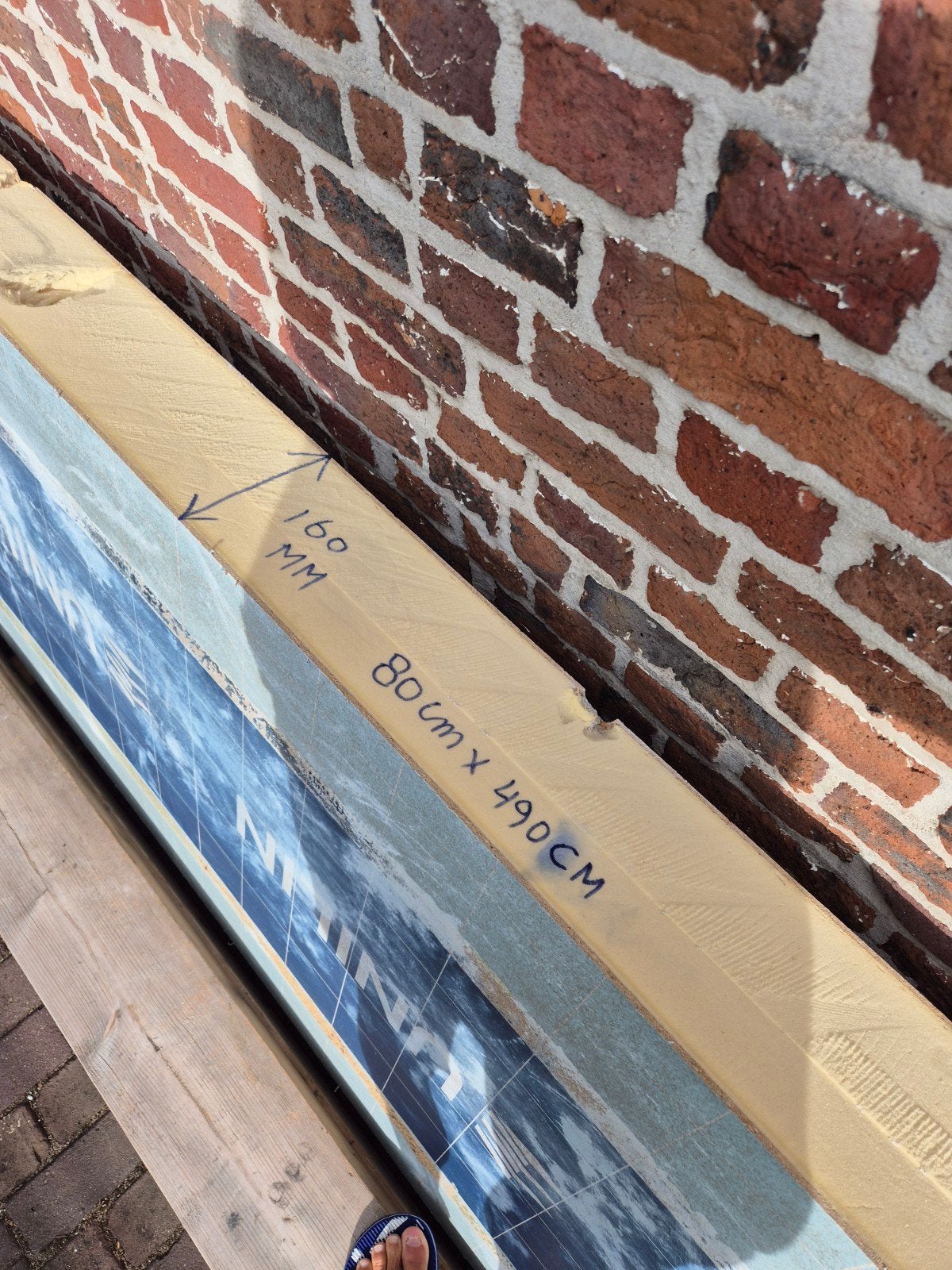 Unilin hellend dak isolatieplaat rest stuk, Doe-het-zelf en Verbouw, Isolatie en Afdichting, 12 cm of meer, Nieuw, Hardschuim (Pir)