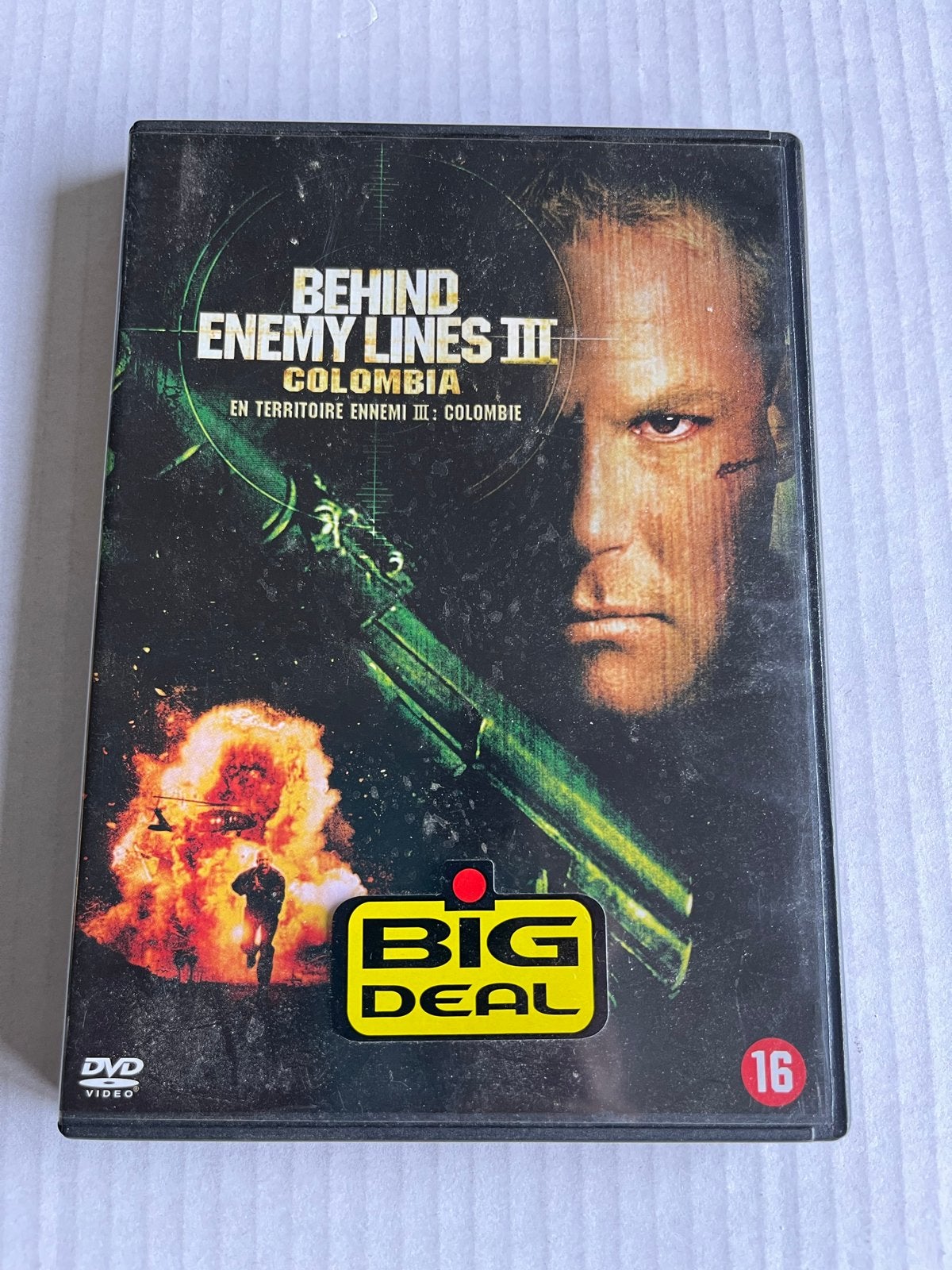 Behind Enemy Lines III: Colombia DVD, Cd's en Dvd's, Vanaf 16 jaar, Nederlands, Actiethriller, Ophalen of Verzenden