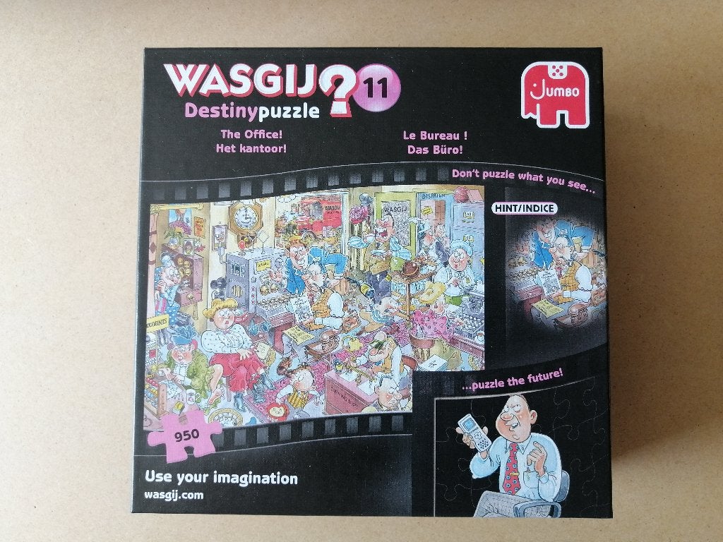 Wasgij puzzels, Ophalen, 500 t/m 1500 stukjes, Zo goed als nieuw, Legpuzzel