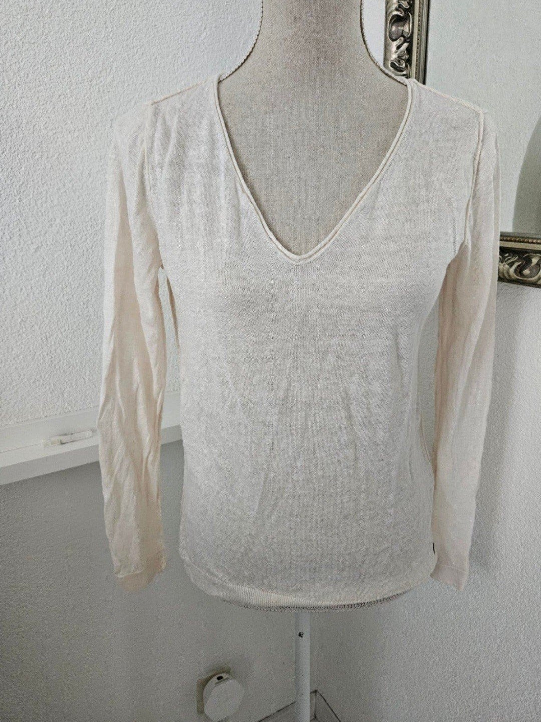 zomerse top IKKS, IKKS, Wit, Maat 42/44 (L), Ophalen of Verzenden