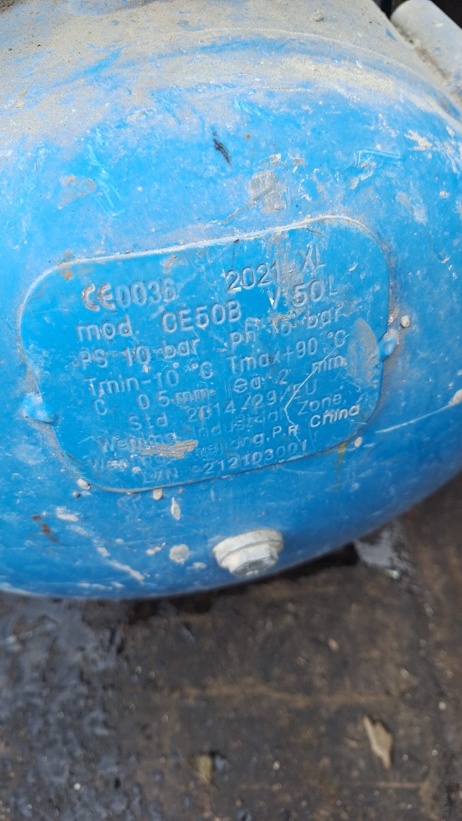Airpress Compressor 150L - 10 bar, Gebruikt, Ophalen of Verzenden, Minder dan 200 liter/min, Mobiel