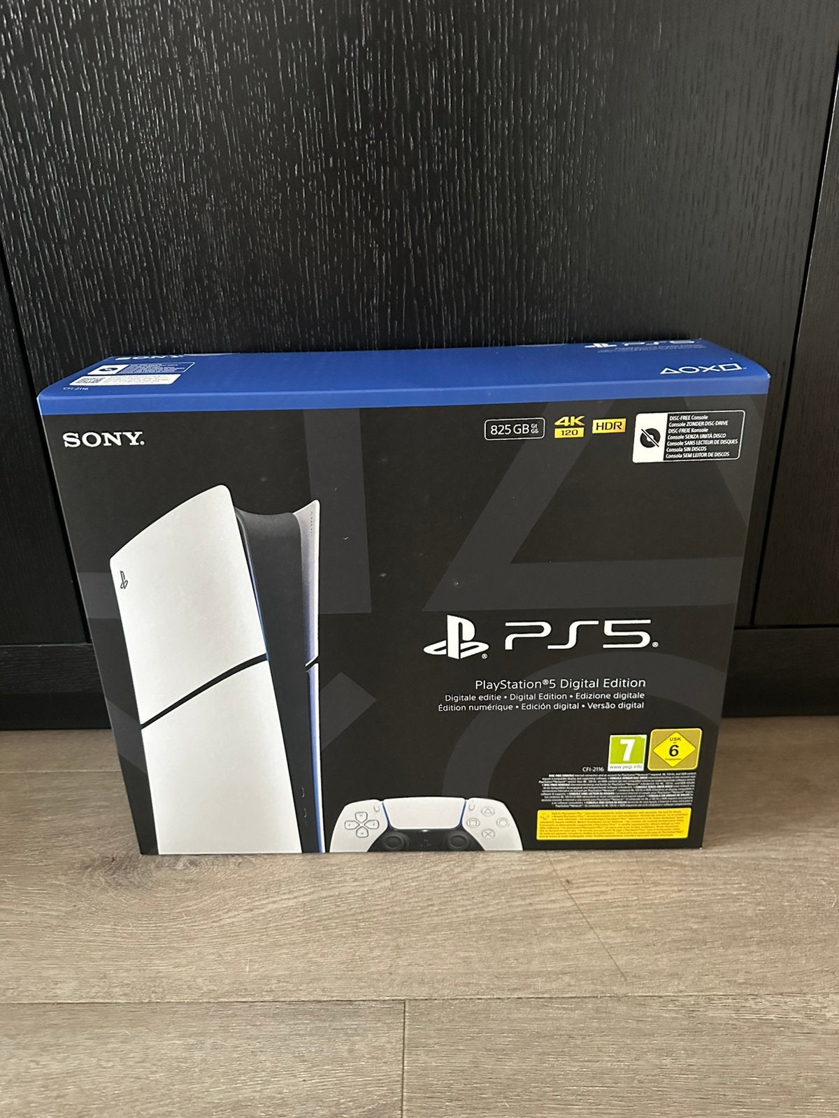 Sony PlayStation 5 Slim Digital Edition 825GB – Nieuw, Spelcomputers en Games, Ophalen of Verzenden, Nieuw