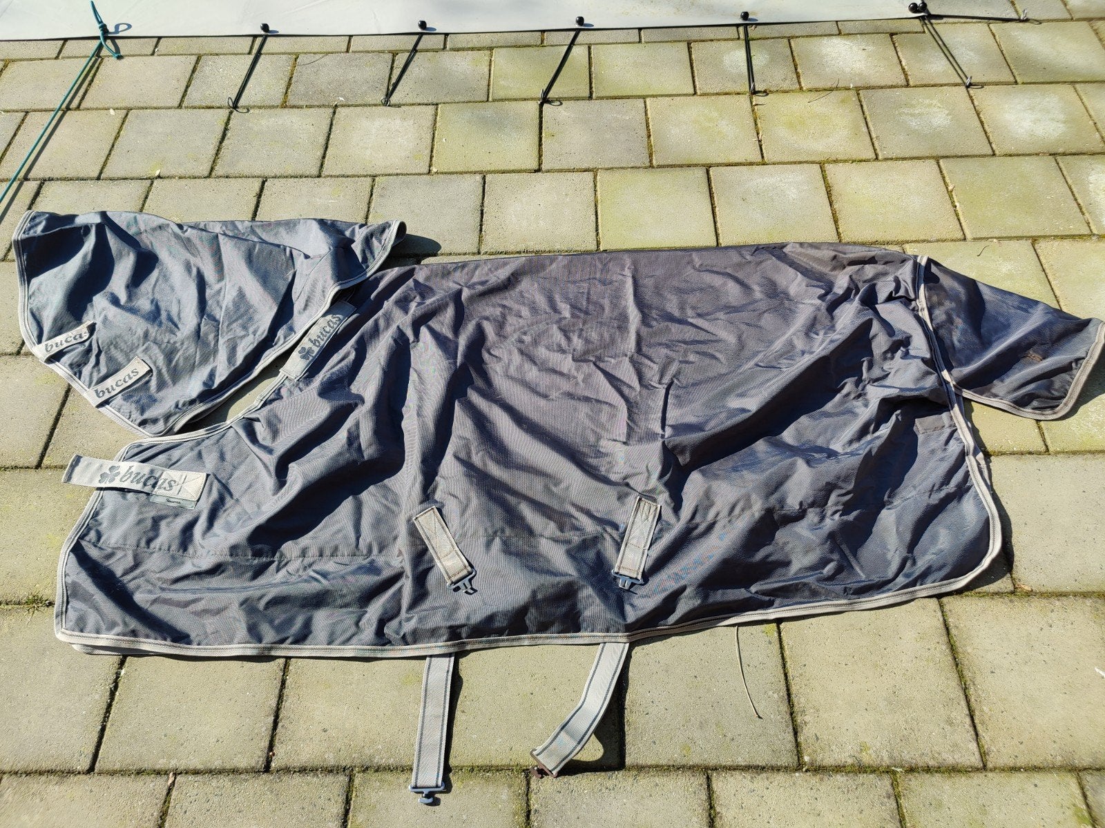 Bucas Smartex rain outdoordeken maat 6.0 / 185 cm, Ophalen of Verzenden, Gebruikt, Bucas
