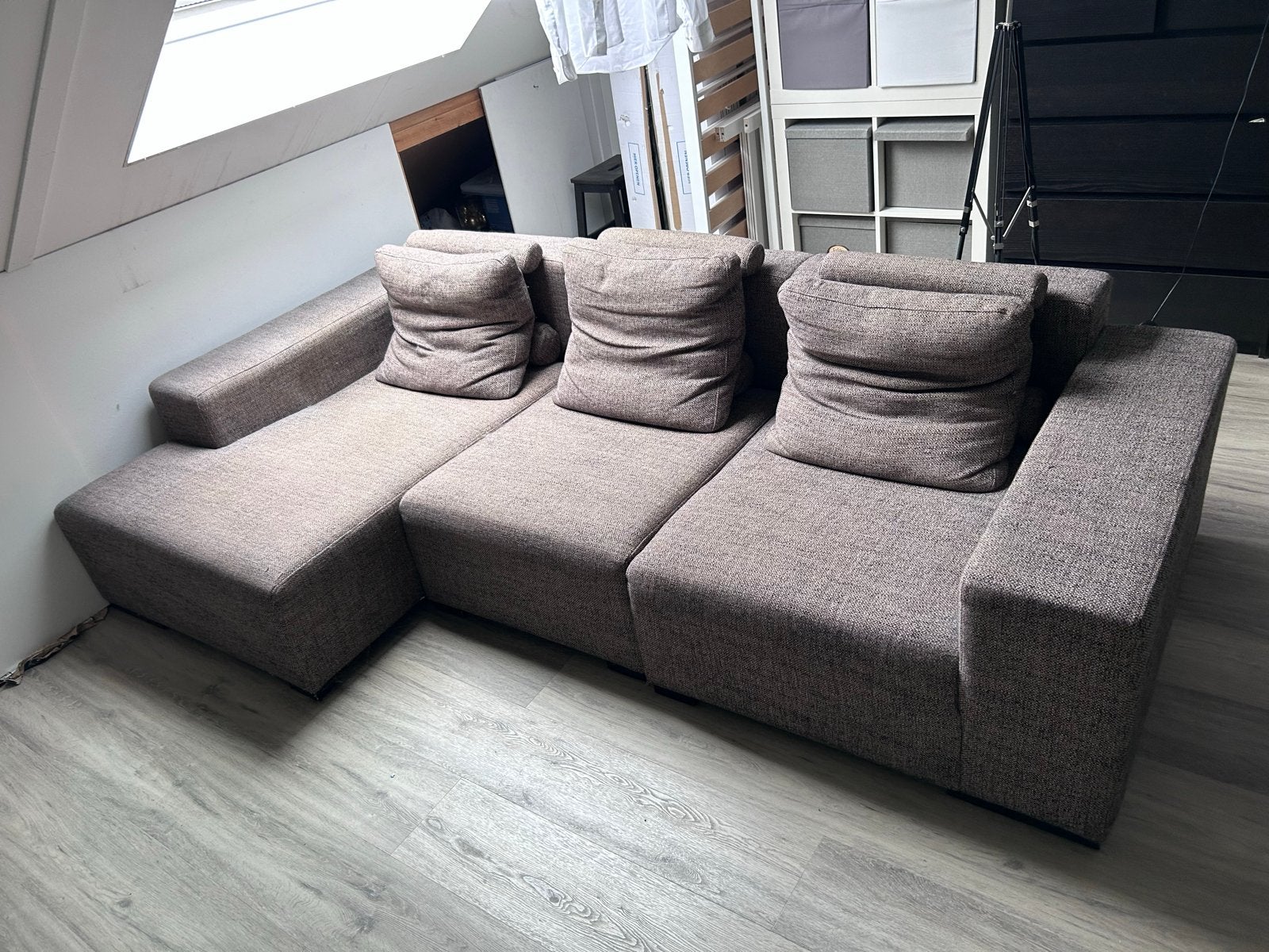 Loungebank 3-delig van Nano Interieur Alexandrium, Ophalen, Gebruikt, Stof