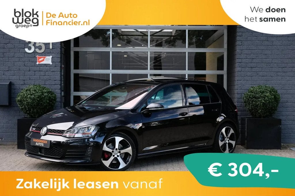 Volkswagen Golf 2.0 TSI GTI ACC|DYN|PANO|LEDER| € 17.450,0, Gebruikt, 4 cilinders, 1984 cc, Zwart