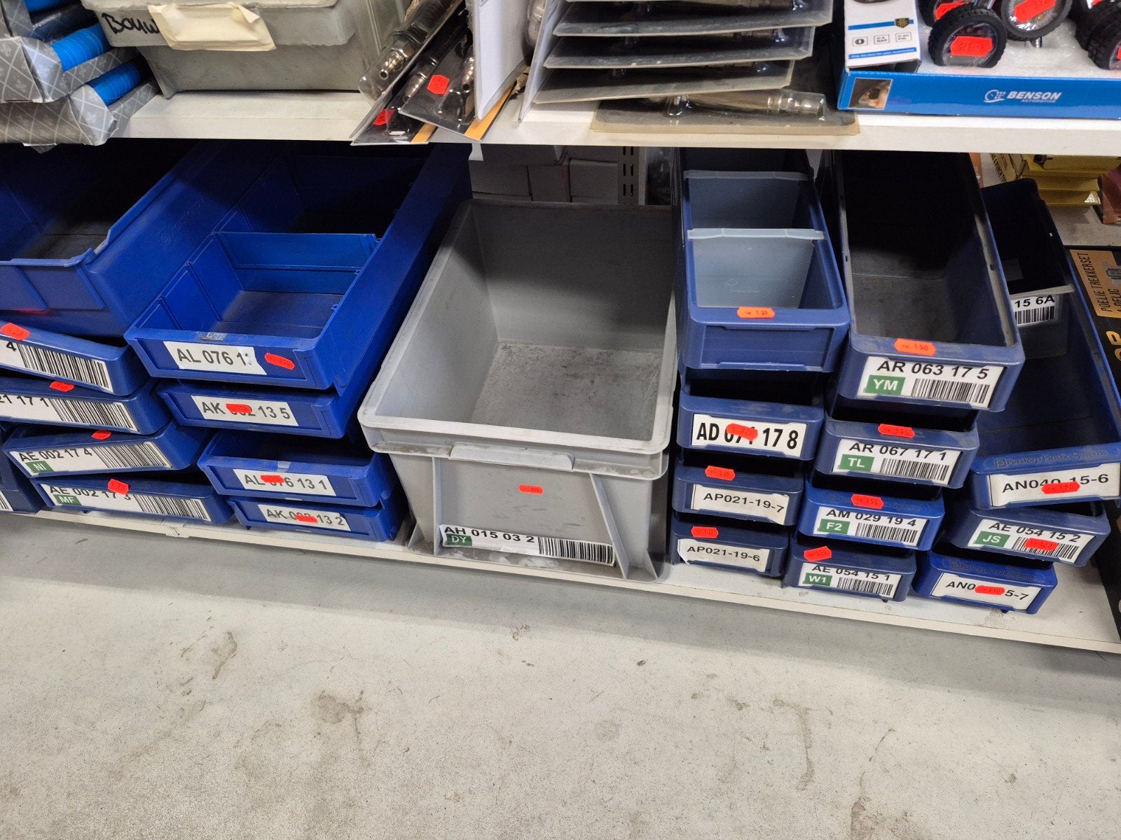 Diverse opslagbakken gebruikt, Ophalen of Verzenden, Gebruikt