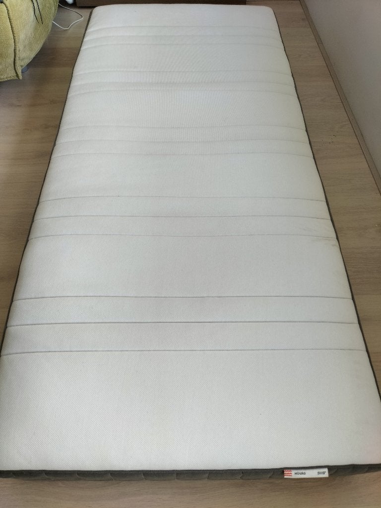 Ikea Hovag pocketveringmatras 90x200, Ophalen, Gebruikt, 90 cm, Eenpersoons