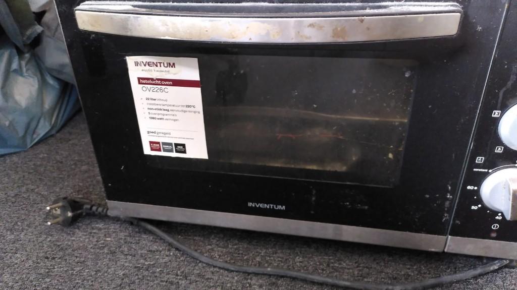 electrische oven gratis, Ophalen, Minder dan 45 cm, Gebruikt, Oven