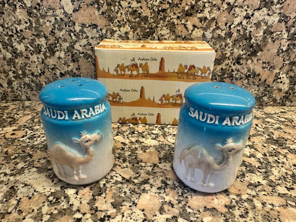 Peper en zout stel Saoedi Arabië, Ophalen of Verzenden, Zo goed als nieuw