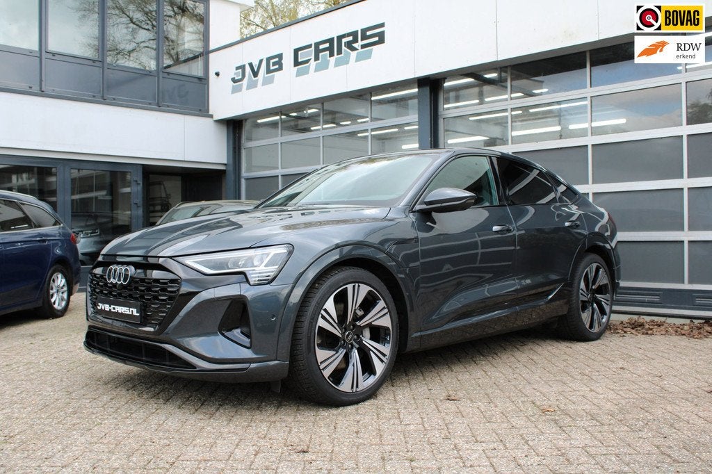 Audi Q8 Sportback e-tron 55 quattro Advanced Edition 115 kWh, Auto's, Audi, Bedrijf, Te koop, Q8 e-tron, 360° camera, 4x4, ABS