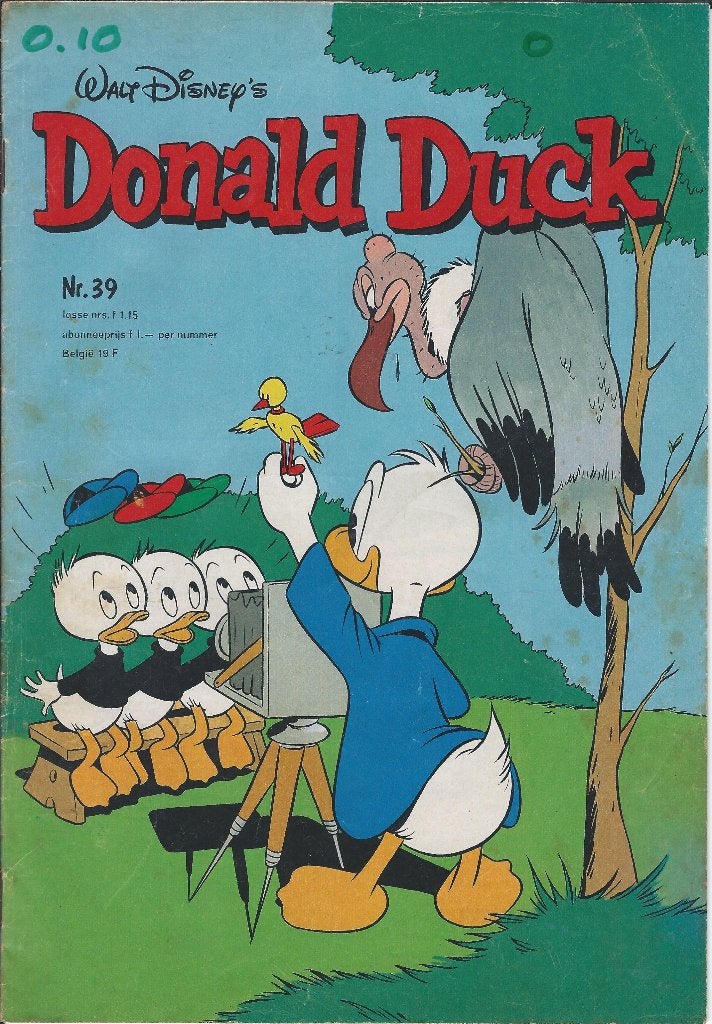 Donald Duck 1979 met Donald duck verhaal en met Pluto, Boeken, Gelezen, Ophalen of Verzenden, Walt Disney, Eén stripboek