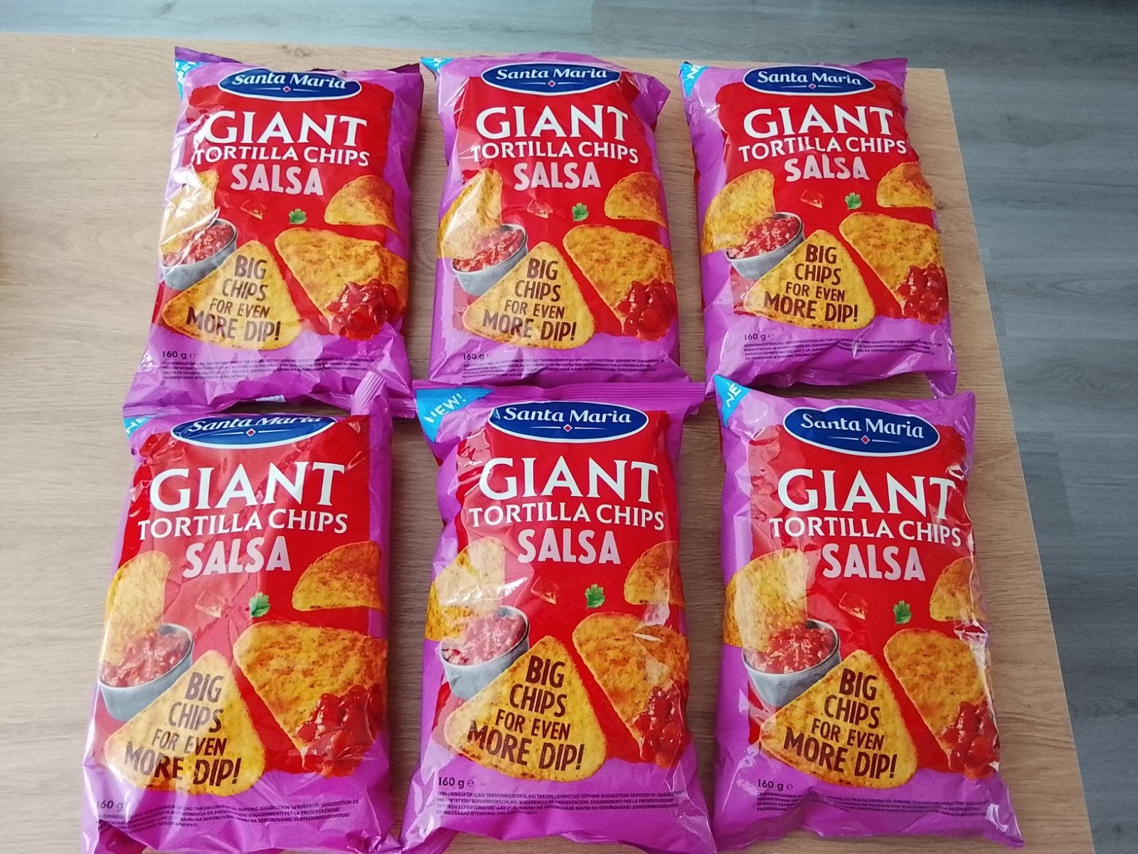 6 zakken Santa Maria tortilla chips salsa datum 2027, Diversen, Levensmiddelen, Ophalen
