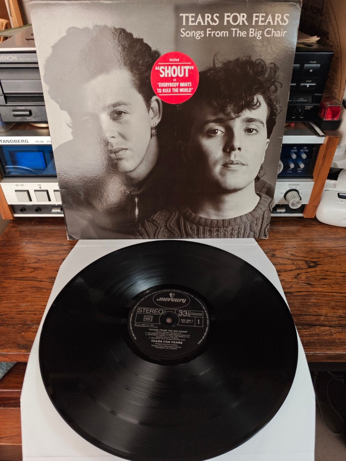 Tears for Fears - Songs From The Big Chair LP (1985), LP, Gebruikt, Originele persing, Ophalen of Verzenden