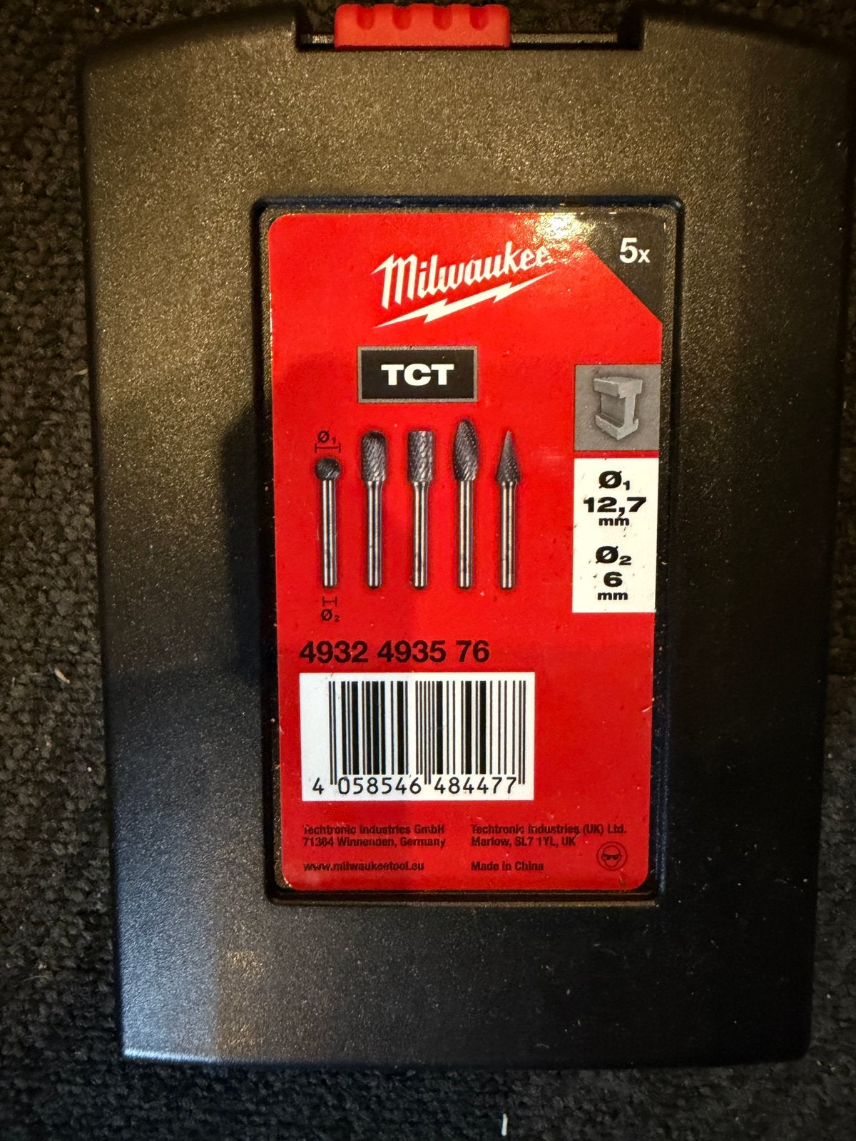 Milwaukee TCT Vreesboren Set 5x - Nieuw in Doos, Ophalen of Verzenden, Nieuw